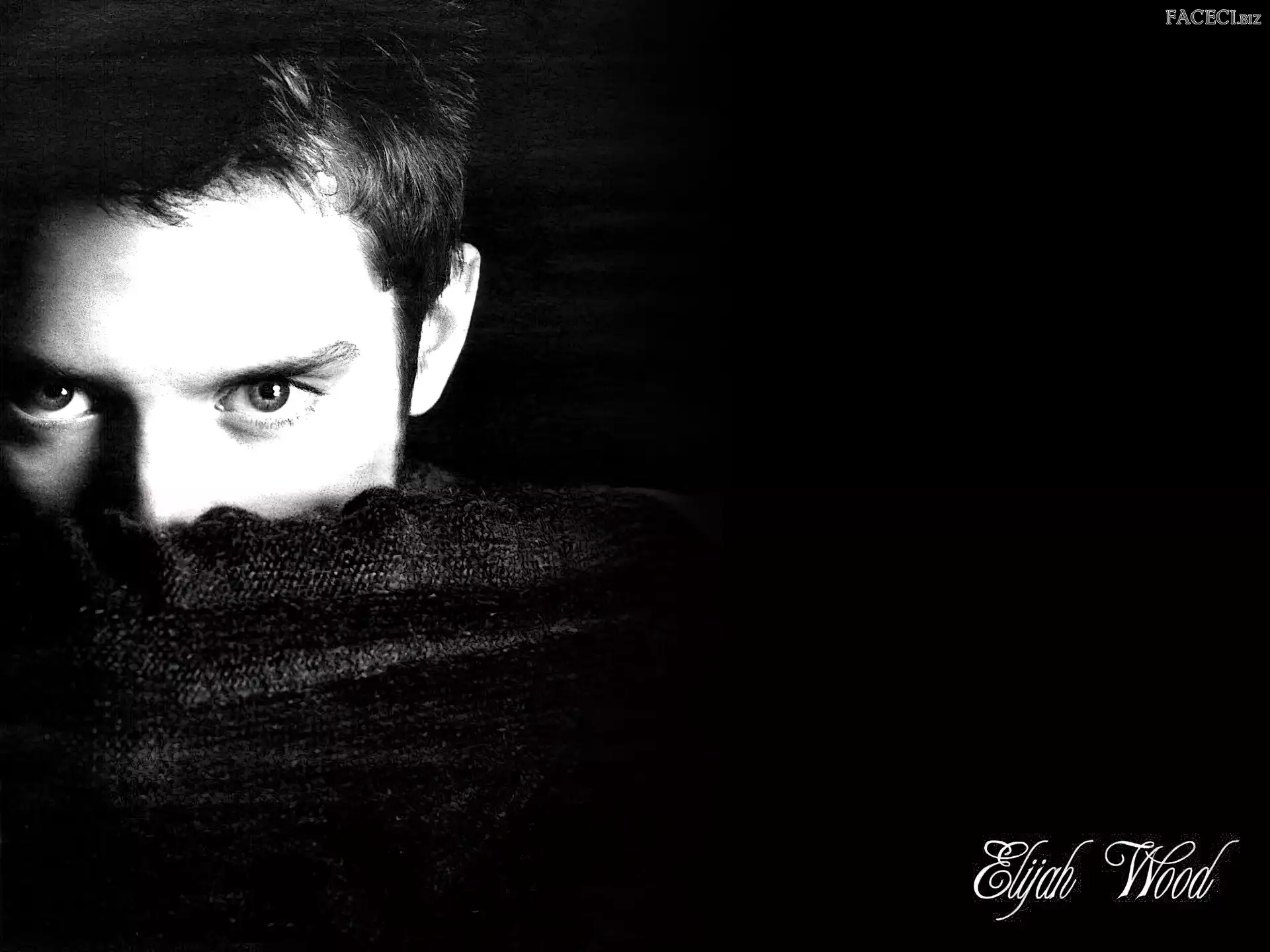zakryta twarz, Elijah Wood