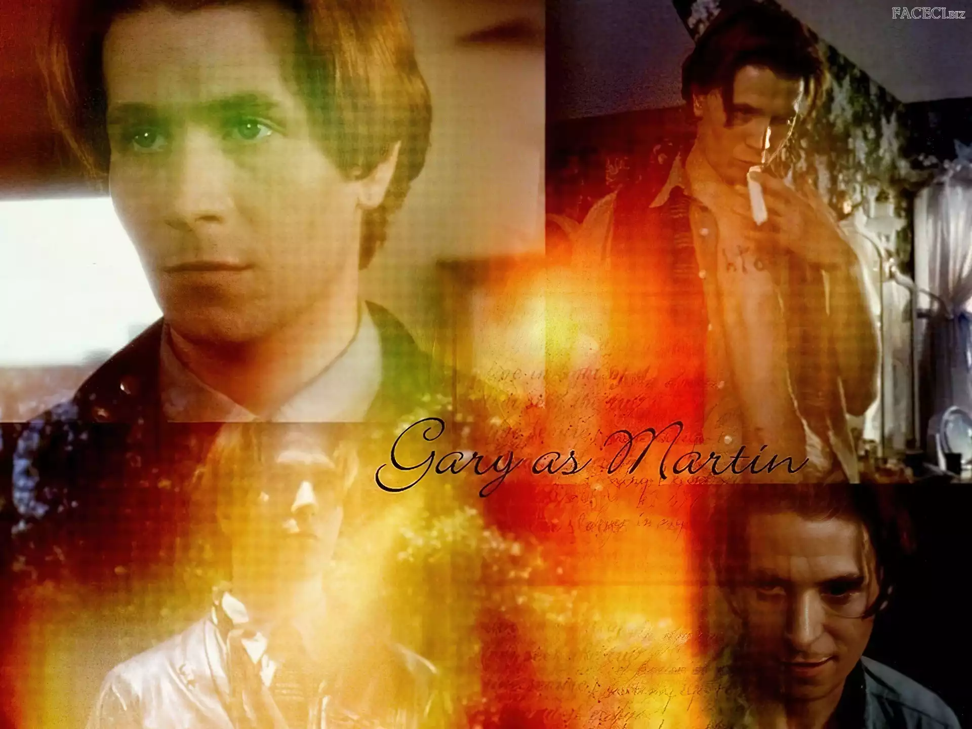 niebieskie oczy, Gary Oldman, długie włosy