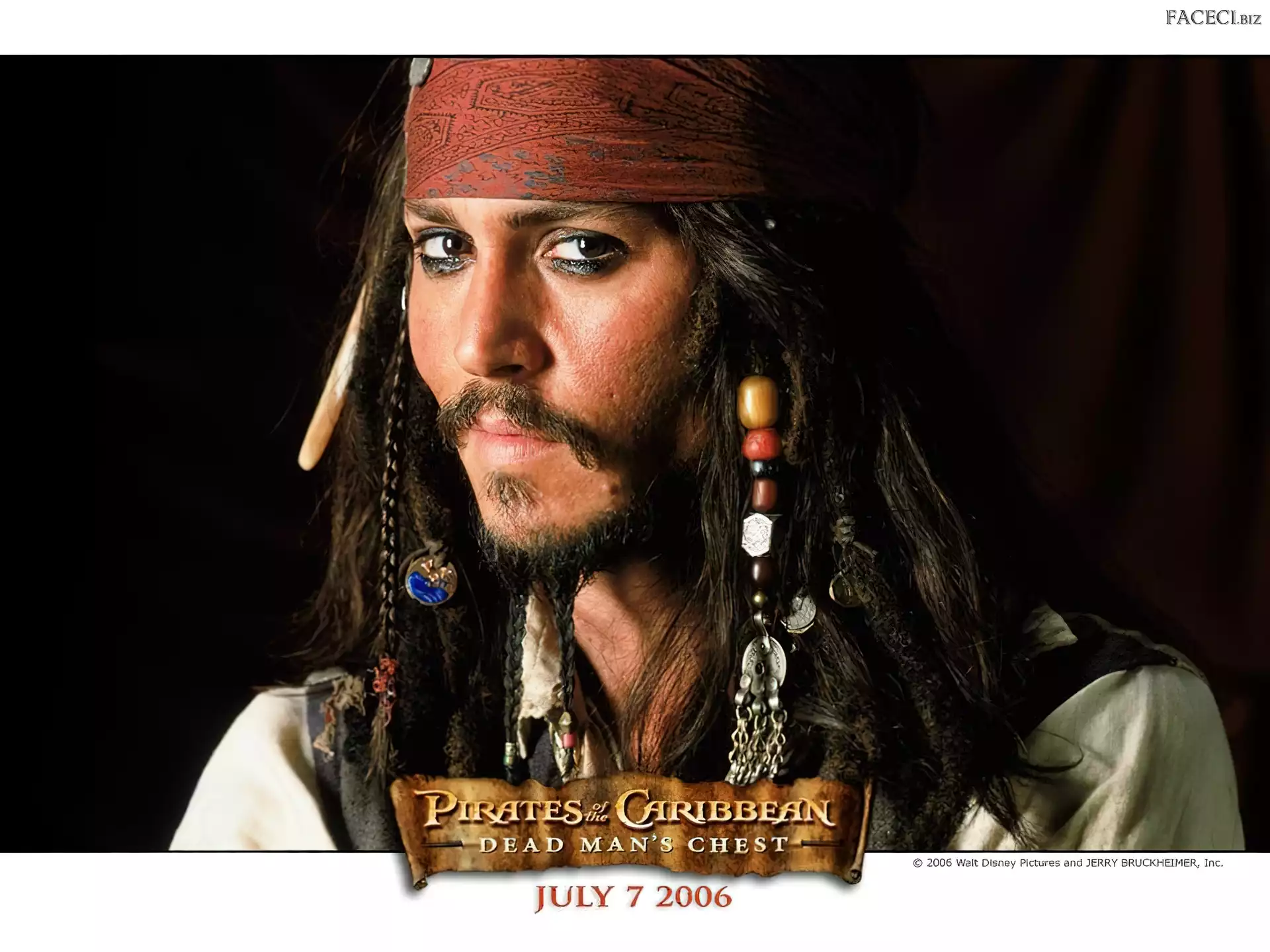 chusta, piraci_z_karaibow_2, Johnny Depp